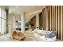 Elegant lobby with marble reception desk and modern seating at 235 1St S Ave # 3803, St Petersburg, FL 33701