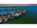 Stunning waterfront home with private dock and amazing sunset views at 843 Harbor Is, Clearwater Beach, FL 33767