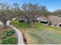 Aerial view showing house and community features at 3624 Muirfield Ct, New Port Richey, FL 34655