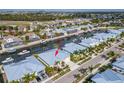 Luxury home community with waterfront properties and lush landscaping at 705 Pinckney Dr, Apollo Beach, FL 33572