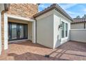 Elegant entryway with double doors and a brick walkway at 20105 Umbria Hill Dr, Tampa, FL 33647