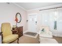 Living room with comfy seating and entryway at 2071 Australia W Way # 17, Clearwater, FL 33763