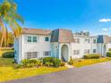 Side view of a light blue building with a dark gray roof at 231 S Mcmullen Booth Rd # 54, Clearwater, FL 33759