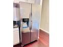 Stainless steel Samsung French door refrigerator in the kitchen at 3417 Dragon View Ct # 3417, Valrico, FL 33594