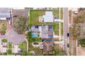 House location shown from above with surrounding homes at 120 80Th N Ave, St Petersburg, FL 33702