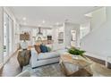 Open living space with modern furniture and kitchen view at 1740 W Saint Louis St, Tampa, FL 33607
