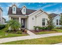 Two-story house with welcoming front porch at 3809 Lajuana Blvd, Wesley Chapel, FL 33543