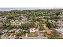 Wide aerial view showing the property's neighborhood context at 674 61St S Ave, St Petersburg, FL 33705