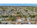 Aerial view of neighborhood showcasing the home's convenient location within the community at 3235 Merita Dr, Holiday, FL 34691