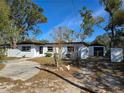 Charming ranch-style home with a spacious driveway and fenced yard at 6413 N 48Th St, Tampa, FL 33610