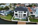 Luxury home with private pool and waterfront access at 160 174Th Terrace E Dr # B, Redington Shores, FL 33708