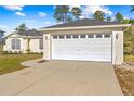 Two-car garage with automatic door opener, adding convenience to the property at 6119 Freeport Dr, Spring Hill, FL 34606