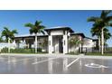 Community clubhouse with parking and landscaping at 11819 Starbright Path, Venice, FL 34293