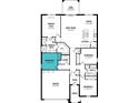 Four-bedroom, two-bath home with open floor plan and covered lanai at 5029 124Th E Ave, Parrish, FL 34219