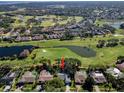 Property overview showing home's location in a golf course community at 3147 Hyde Park Dr, Clearwater, FL 33761