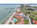 Aerial view of waterfront property and community at 6051 Sun Blvd # 504, St Petersburg, FL 33715