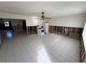 A kitchen undergoing a renovation or remodel at 1824 Douglas Ave, Dunedin, FL 34698