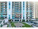 Private balcony overlooking city views at 450 Knights Run Ave # 605, Tampa, FL 33602