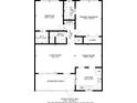 Floor plan shows two bedrooms, two bathrooms, living room, dining room, and kitchen at 4455 Duhme Rd # 303, St Petersburg, FL 33708