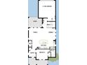 First floor plan showcasing a 2-car garage, kitchen, dining area, Gathering room, and bedroom at 441 42Nd Ne Ave, St Petersburg, FL 33703