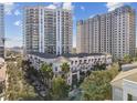 Aerial view of The Plaza Harbour Island community at 450 Knights Run Ave # 415, Tampa, FL 33602