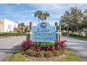 Lake Tarpon Sail & Tennis Club entrance sign at 90 S Highland Ave # 12, Tarpon Springs, FL 34689