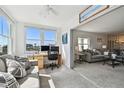 Relaxing living room and office featuring bright light and soothing colors at 5575 Gulf Blvd # 425, St Pete Beach, FL 33706