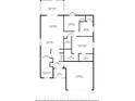2-bedroom, 2-bath house with a screened porch, deck and garage at 1628 Baker Rd, Lutz, FL 33559
