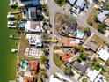 Property location shown near canal with neighboring properties visible at 15804 Redington Dr, Redington Beach, FL 33708