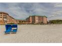 Beachfront property with ocean views and beach chairs at 18400 Gulf Blvd # 1505, Indian Shores, FL 33785