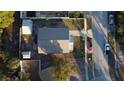 Single-story house with a detached shed in a residential area at 4427 Gandy Cir, Tampa, FL 33616