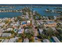 Aerial view of property near the water at 212 20Th Ave, Indian Rocks Beach, FL 33785