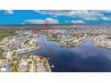 Aerial view showing home location and water access at 5253 Brighton Shore Dr, Apollo Beach, FL 33572