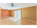 Bright living room with tile floors and sliding glass doors at 1960 Union St # 42, Clearwater, FL 33763