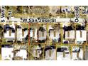 Aerial view showing home's location and neighborhood context at 4826 W San Jose St, Tampa, FL 33629