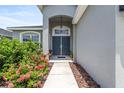 Attractive walkway leads to a home with a double door entry at 16120 67Th E Ct, Parrish, FL 34219