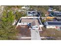 Aerial view showing home's location and surrounding houses at 2307 Mary Sue St, Largo, FL 33774