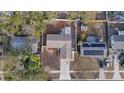 Bird's-eye view showcasing the house and backyard at 2307 Mary Sue St, Largo, FL 33774