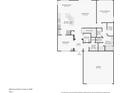First floor plan displays kitchen, Gathering room, primary bedroom, and garage at 8836 Citrus Palm Dr, Tampa, FL 33626