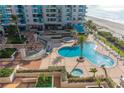 Resort-style pool with sundeck and ocean views at 1520 Gulf Blvd # 603, Clearwater Beach, FL 33767