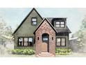 Gray craftsman style home with a brick entryway and a charming front porch at 1212 E Comanche Ave, Tampa, FL 33604