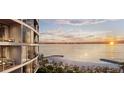 Breathtaking sunset views from a luxurious condo with spacious balcony at 805 S Gulfview Blvd # 607A, Clearwater, FL 33767