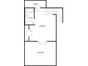 Upstairs floor plan featuring a game room, media room, and full bath at 13510 Haflinger Way, Hudson, FL 34667