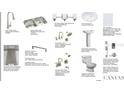 Detailed view of kitchen and bathroom fixtures, showcasing finishes and styles at 29578 Zupetta Rd, Wesley Chapel, FL 33543