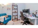 Bright home office with a comfortable chair and desk at 111 N 12Th St # 1615, Tampa, FL 33602