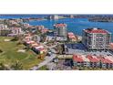 Aerial view of waterfront community with buildings and parking at 6322 Palma Del Mar S Blvd # 1001, St Petersburg, FL 33715