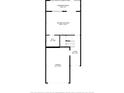 Floor plan showing a first floor with garage, recreation room and foyer at 2372 Hanover Dr, Dunedin, FL 34698