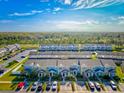 Aerial view of townhome community at 3440 Santa Rita Ln, Land O Lakes, FL 34639