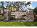 Spinnaker Cove Townhomes community entrance sign at 4334 Spinnaker Cove Ln, Tampa, FL 33615