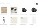 Selections of flooring, outdoor lighting, door knobs, wall paint, trim paint and interior doors at 5703 S Macdill Ave, Tampa, FL 33611